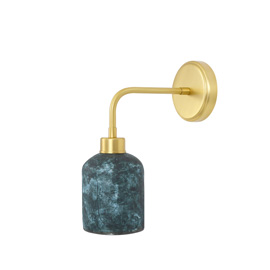 Osier Blue Earth Wall Light